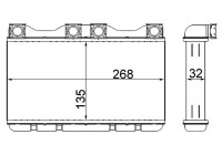 Värmeväxlare, kupévärmare