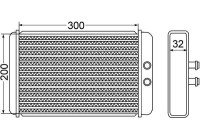 Värmeväxlare, kupévärmare