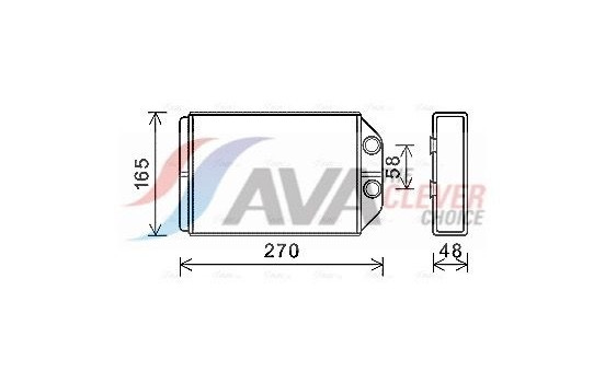 Värmeväxlare, kupévärmare