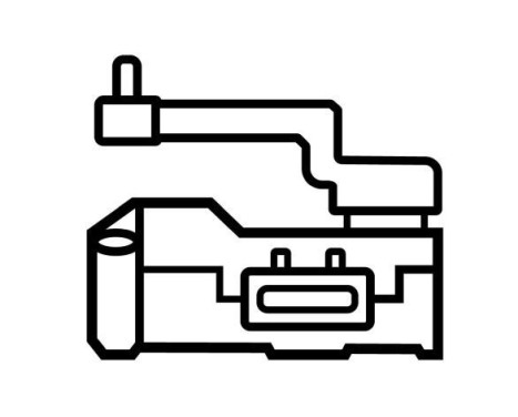 HVAC-luftblandning med ställdon GAZ