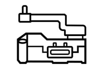 HVAC-luftblandning med ställdon LADA