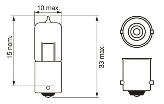 Bosch Trucklight H5W, 24V5W, Image 7