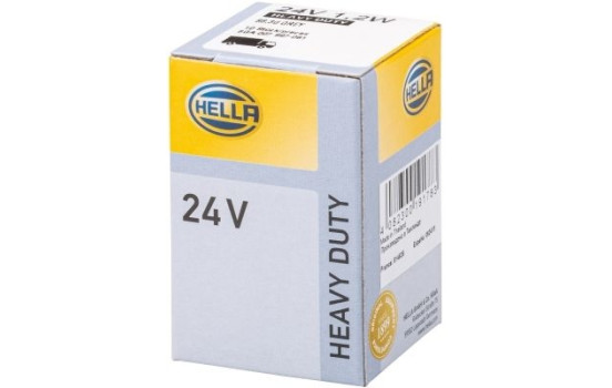 Hella Heavy Duty B8.3d, 24V1.2W (Gray)