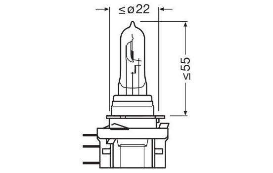 Osram Origina 24V H15 20/60W, Image 2