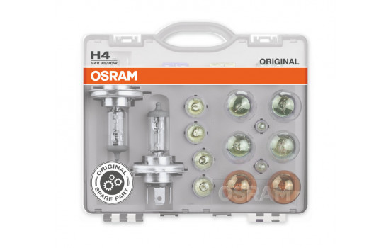 Osram spare bulb set 24V H4