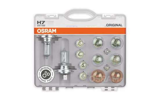 Osram spare bulb set 24V H7