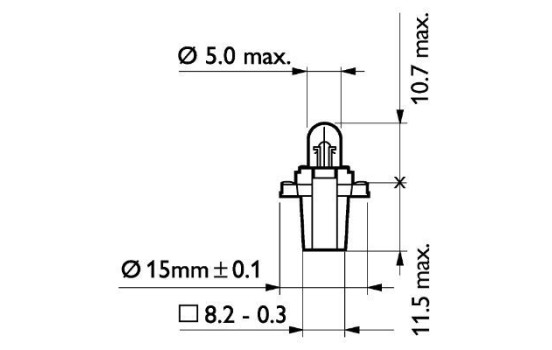 Philips Standard BAX8.3s/1.35, Image 3