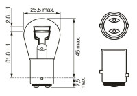 Bosch light bulb P21/5W