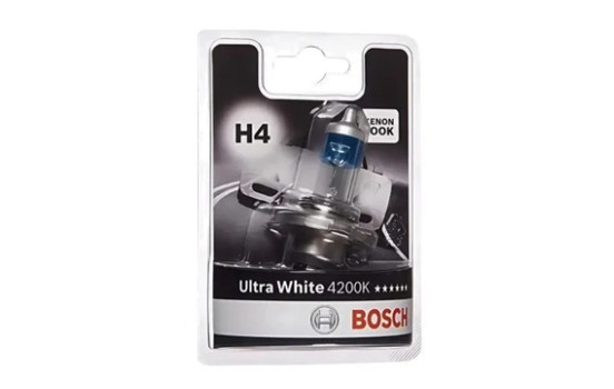 Bosch Ultra White H4, 12V60/55W