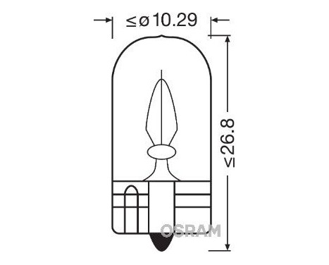 Bulb, auxiliary stop light ORIGINAL, Image 4