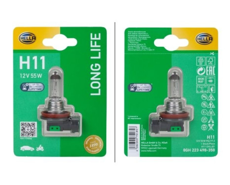 Bulb, cornering light LONG LIFE UP TO 3x LONGER LIFETIME, Image 2