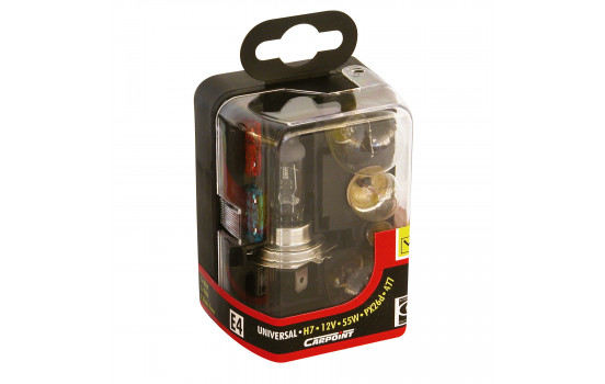 Carpoint spare bulb set standard H7 6-Piece