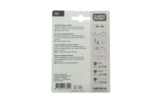 Carpoint Ultrabright H4, 12V60/55W, Image 4