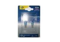 Hella Blue Light W5W, 12V5W (2 pieces)