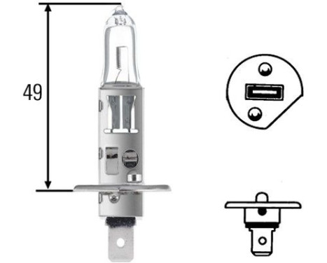 Hella High Wattage H1, 12V100W, Image 2