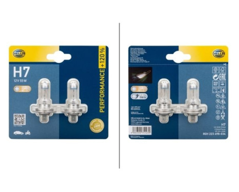 Hella Performance H7, 12V55W (2 pieces)