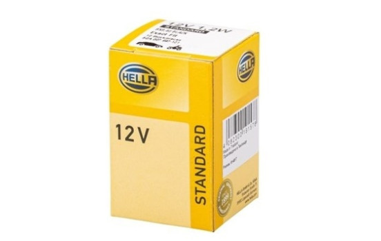 Hella Standard,12V3W B10d (Brown)