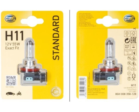 Hella Standard H11, 12V55W