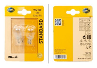 Hella Standard W21W, 12V21W (2 pieces)