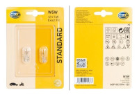 Hella Standard W5W, 12V5W (2 pieces)