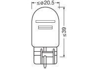 Light bulb, brake light ORIGINAL