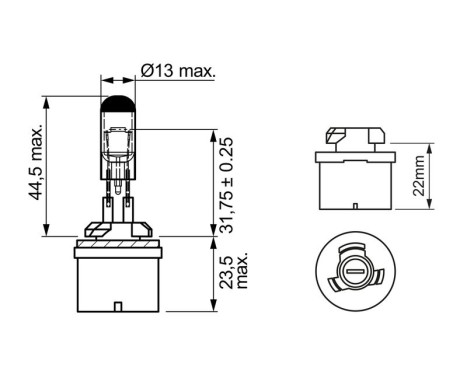 Light bulb, fog lamp, Image 6