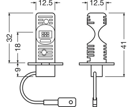 Light bulb, spotlight LEDriving® HL EASY, Image 3