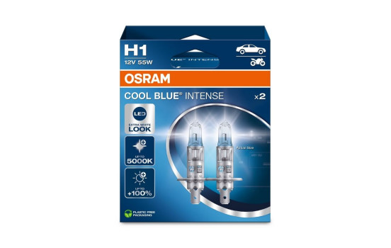 Osram Cool Blue H1, 12V55W (2 pieces)