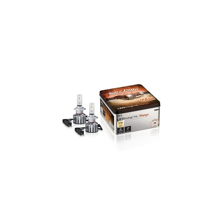 Osram LEDriving HL VINTAGE H7 H18 64210DWVNT-2MB set 2nd chance Car bulbs