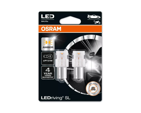 Osram LEDriving® SL PY21W Orange - 2 pieces