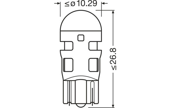 Osram LEDriving SL W5W, (2 pieces), Image 2