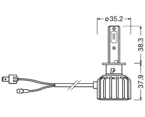 Osram Night Breaker 12V LED H1 - 2 pieces, Image 4