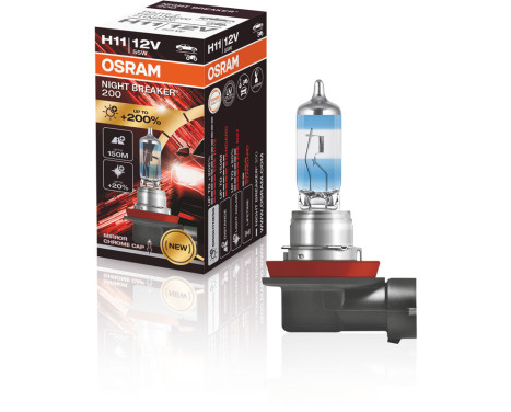 Osram Night Breaker 200 Halogen lamp - H11 - 12V/60-55W - per piece