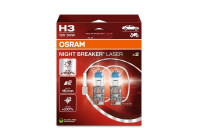 Osram Night Breaker H3, 12V55W (2 pieces)