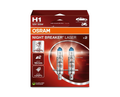 Osram Night Breaker Laser - H1 - set of 2 pieces