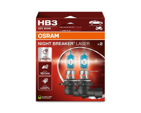 Osram Night Breaker Laser - HB3 - set of 2 pieces