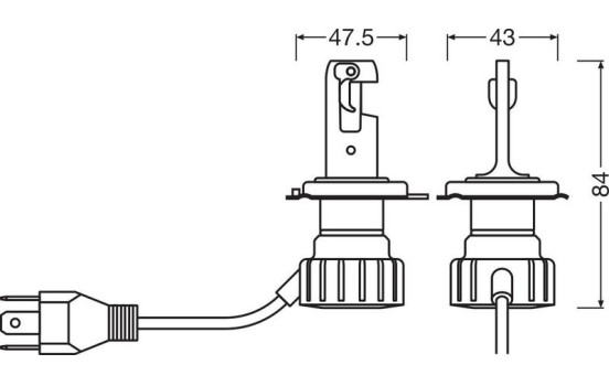 Osram Night Breaker LED H4, (2 pieces), Image 3