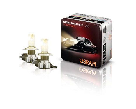 Osram Night Breaker LED lamps Vintage - H4 - 12V/20-19W - set of 2
