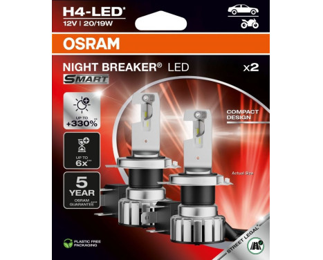 Osram Night Breaker LED SMART H4 - 2 pieces, Image 3