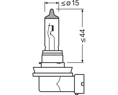 Osram Night Breaker Silver 12V H11 55W - 2 pieces, Image 5