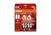 Osram Night Breaker Silver 12V H4 60/55W - set of 2 pieces