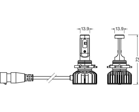 Osram NightBreaker LED Smart H10 - 2 pieces, Image 4