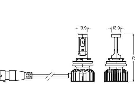 Osram NightBreaker LED Smart H16 - 2 pieces, Image 4