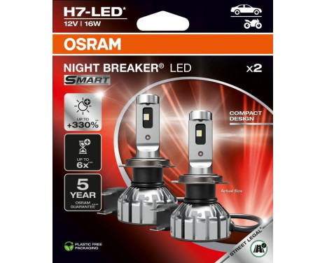 Osram NightBreaker LED Smart H7 - 2 pieces, Image 2