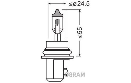 Osram Original HB5, 12V60/55W, Image 3