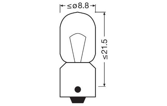 Osram Original T4W, 12V4W (2 pieces), Image 3