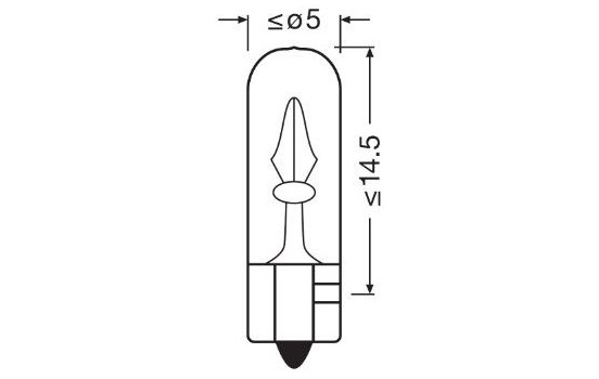 Osram Original W1.2W, 12V1.2W (2 pieces), Image 3