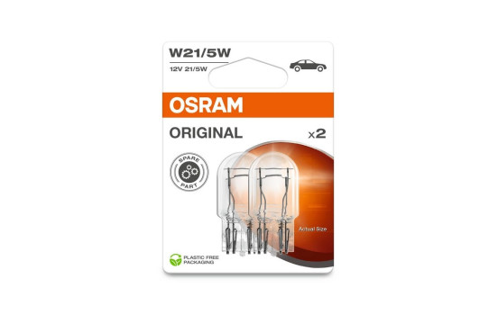 Osram Original W21/5W, 12V5W (2 pieces)
