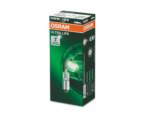 Osram Ultra Life 12V H6W BAX9s