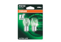 Osram Ultra Life 12V P21W BA15s 2 pieces